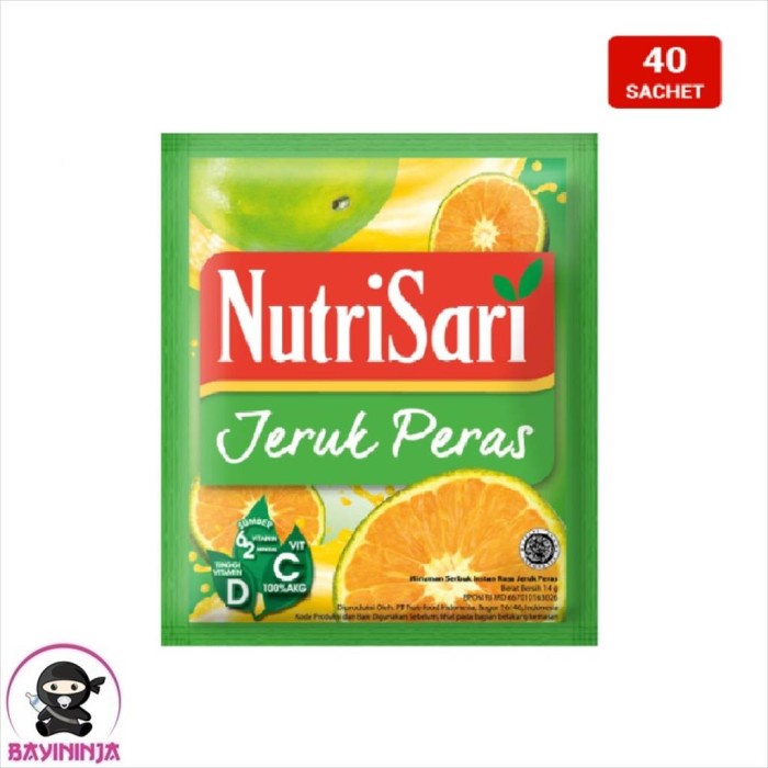 

[Powder Drink]Aneka Rasa NUTRISARI Jeruk Peras 40 s x 14 g