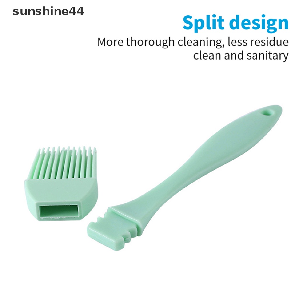 Sunshine Kuas Kue Baking Kuas Minyak Kuas Masak Silicone Kitchen Barbecue Brush ID