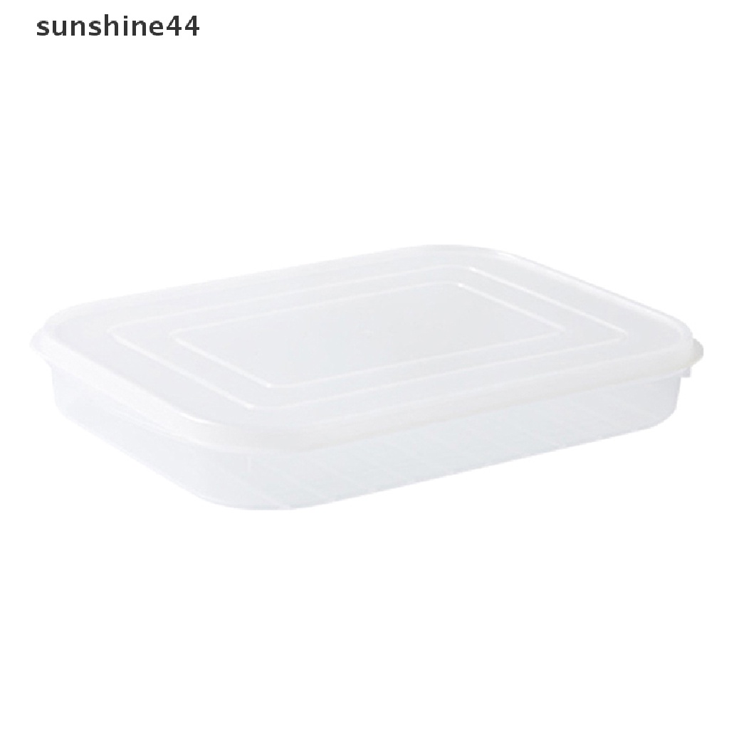 Sunshine Tempat Penyimpanan Kulkas Daging Ikan Kotak Penyimpanan Kulkas Sayur Storage Box ID