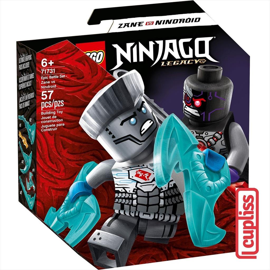 LEGO Original Ninjago 71731 Epic Battle Set Zane vs Nindroid Cupliss KG