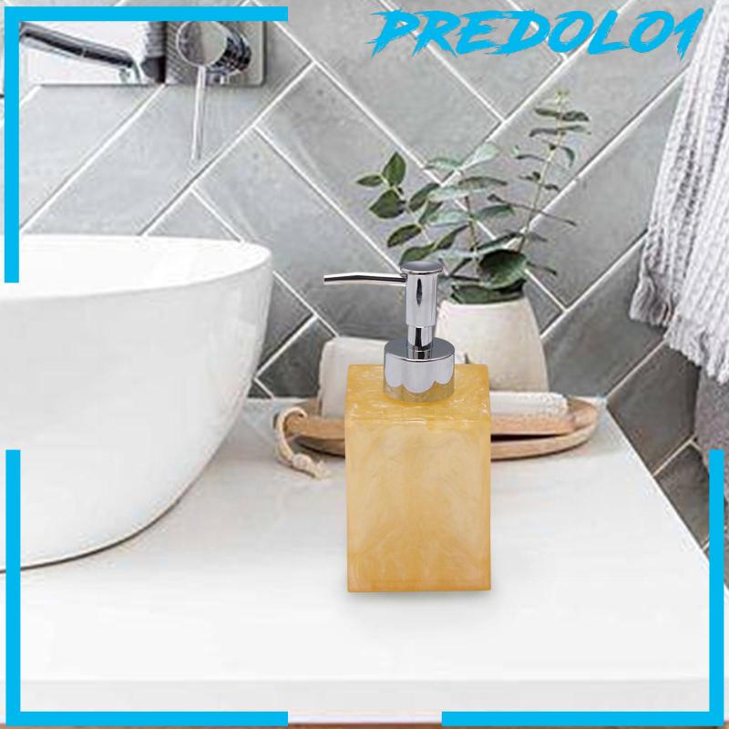 [Predolo1] Dispenser Sabun Botol Pump Desain Tekstur Marmer Untuk Sabun Cuci Krim Mandi