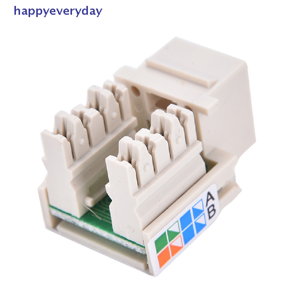 [Selamat] Cat5 RJ45 Punch Down Keystone Jack CAT5 Jaringan Eterna RJ45 Putih Lot  Baru CAT5 RJ45 Punch Down Keystone Jack CAT5 Network Ethernet RJ45 Putih Lot  Hot Cat5 RJ45 Pukul