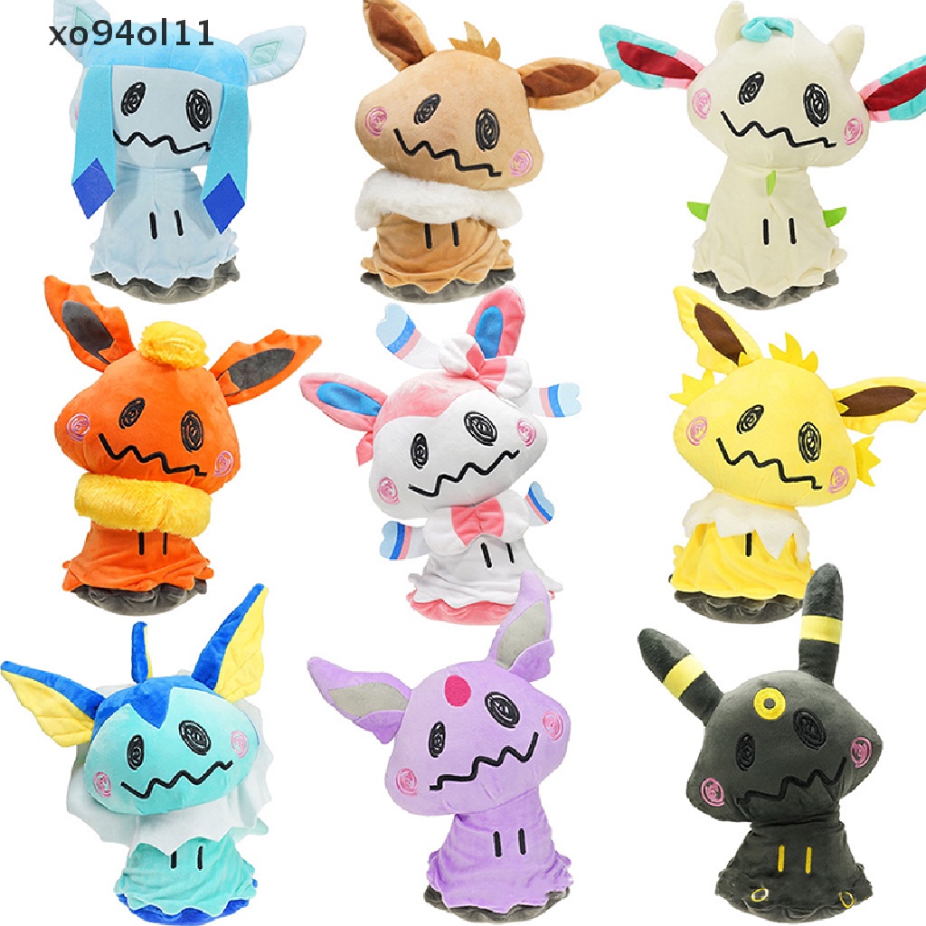 Xo 1Pc Mimikyu Mainan Mewah Eevee Stuffed Doll Pokemoned Flareon Vaporeon Jolteon Mainan OL