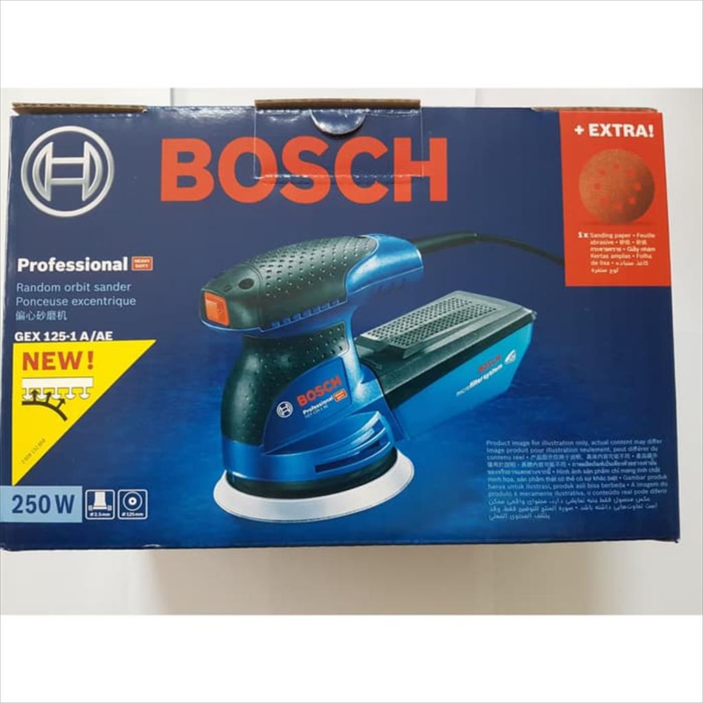 BOSCH MESIN AMPLAS GEX 125-1 AE /RANDOM ORBITAL SANDER PN.06013875K0