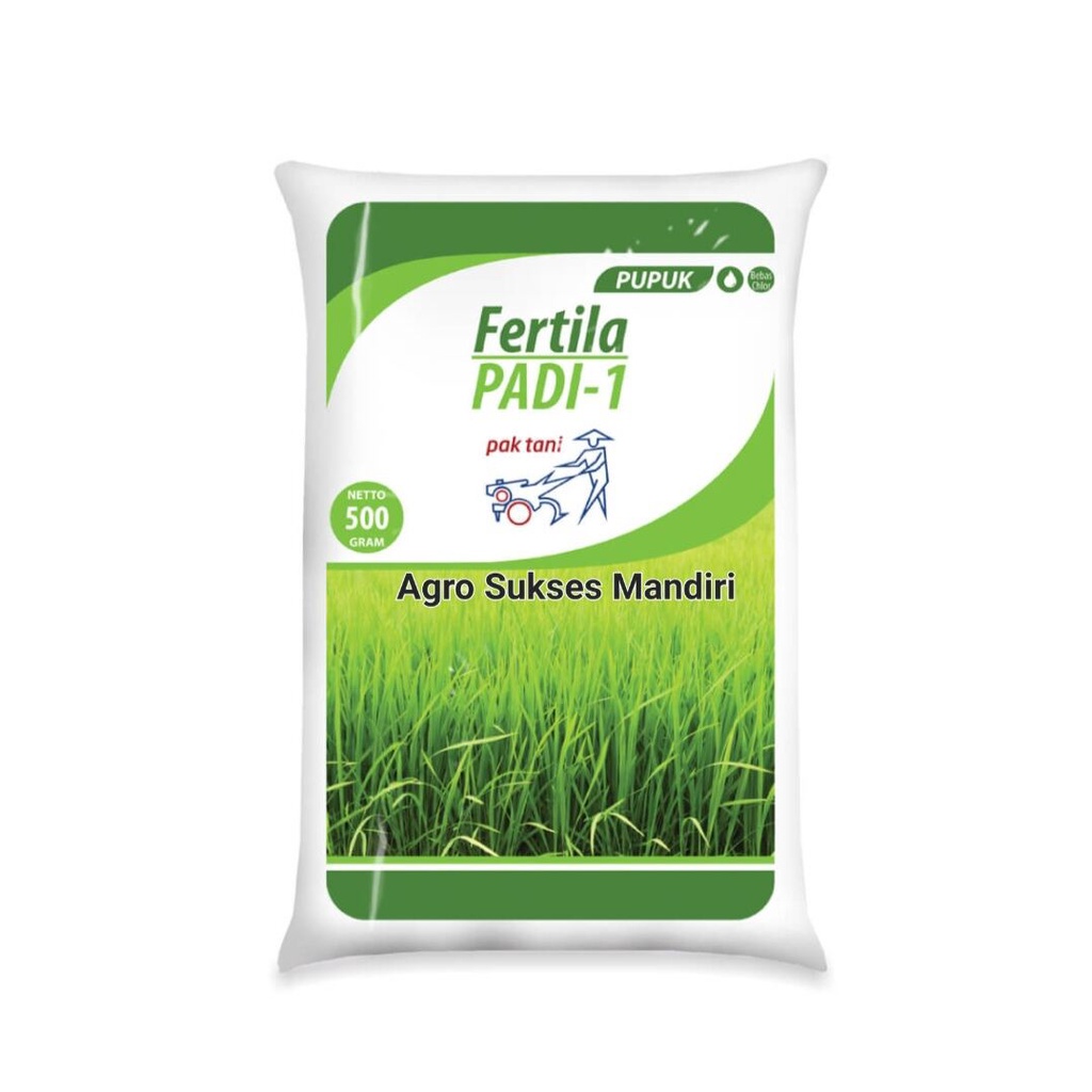 Fertila Padi - 1/Fertila Padi - 1 500 gram/Pupuk Asem Aseman Padi/Obat Asem Aseman Padi/Obat Asem As