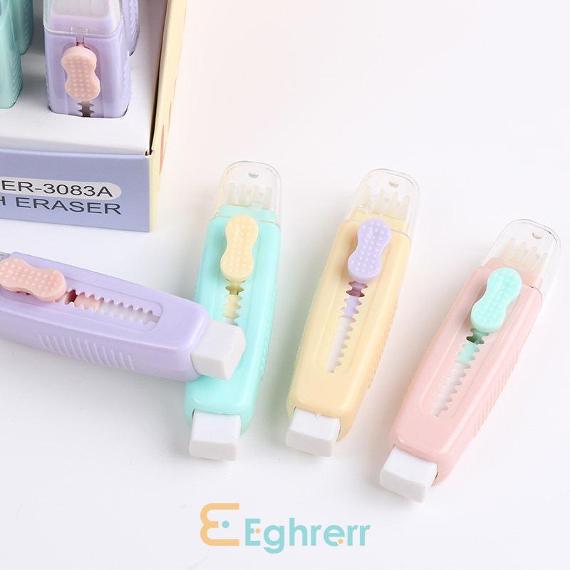 

COD✨Sliding Eraser Penghapus Mekanik Hapusan Mekanik Warna Lucu Tidak Meninggalkan Serpihan Bahan-EG