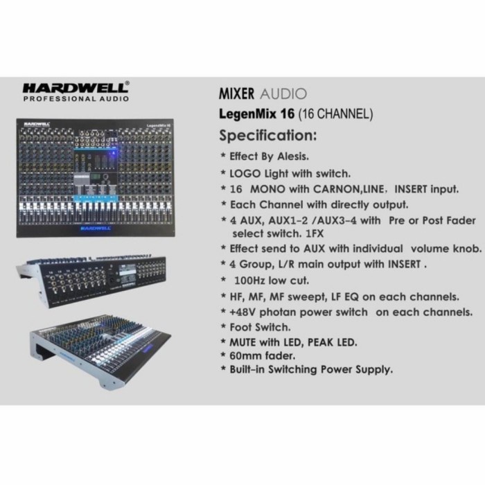 Mixer HARDWELL LegendMix 16 Original