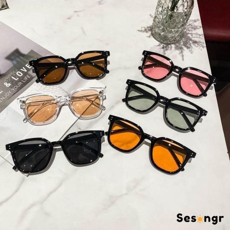 Kacamata Hitam Small Candy Color Korean Kacamata Fashion Murah Gaya Import Sunglasses Untuk Pria Wanita - SG