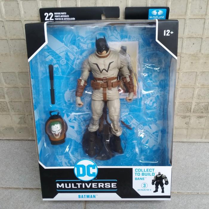 MCFARLANE TOY DC MULTIVERSE BATMAN LAST KNIGHT ON EARTH TANPA BAF BANE