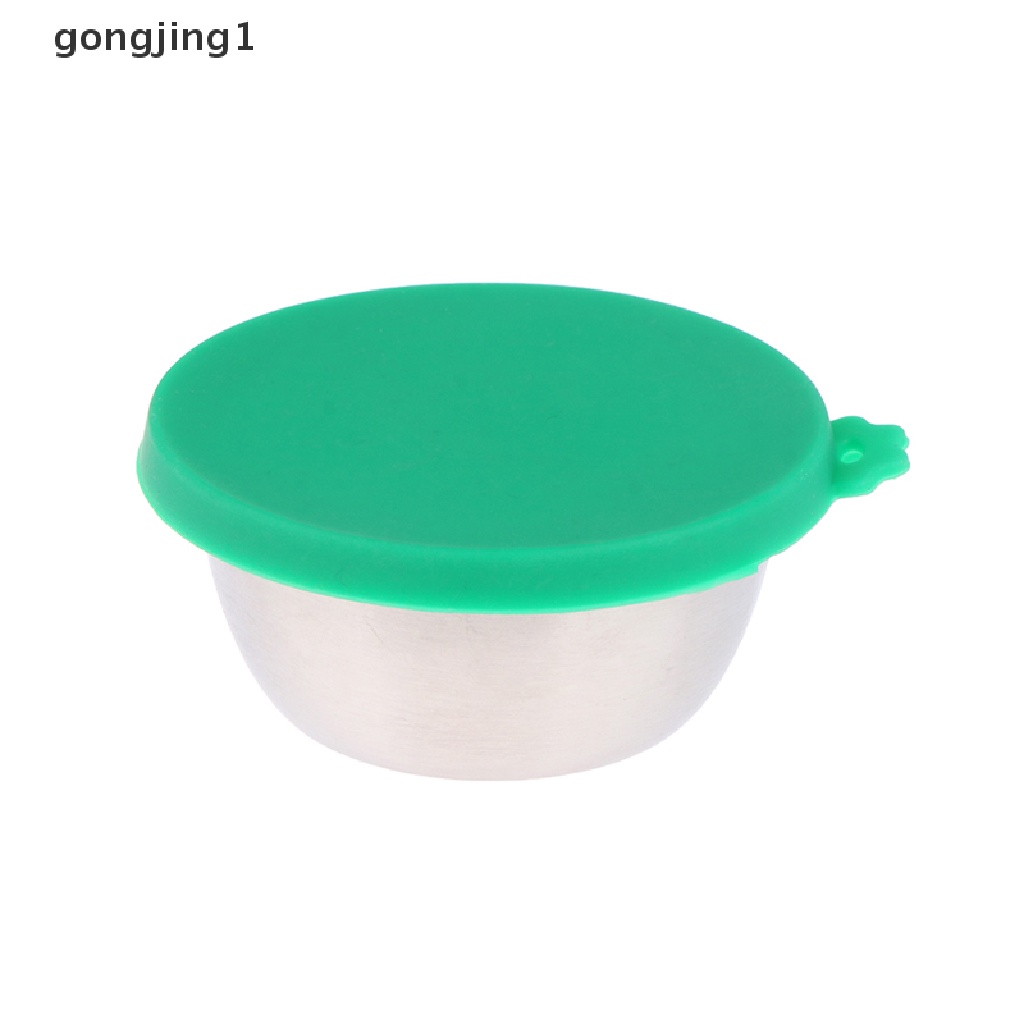 Ggg 50ML Dipping Sauce Cup w/Tutup Wadah Bumbu Salad Lunch Piknik Travel Box ID