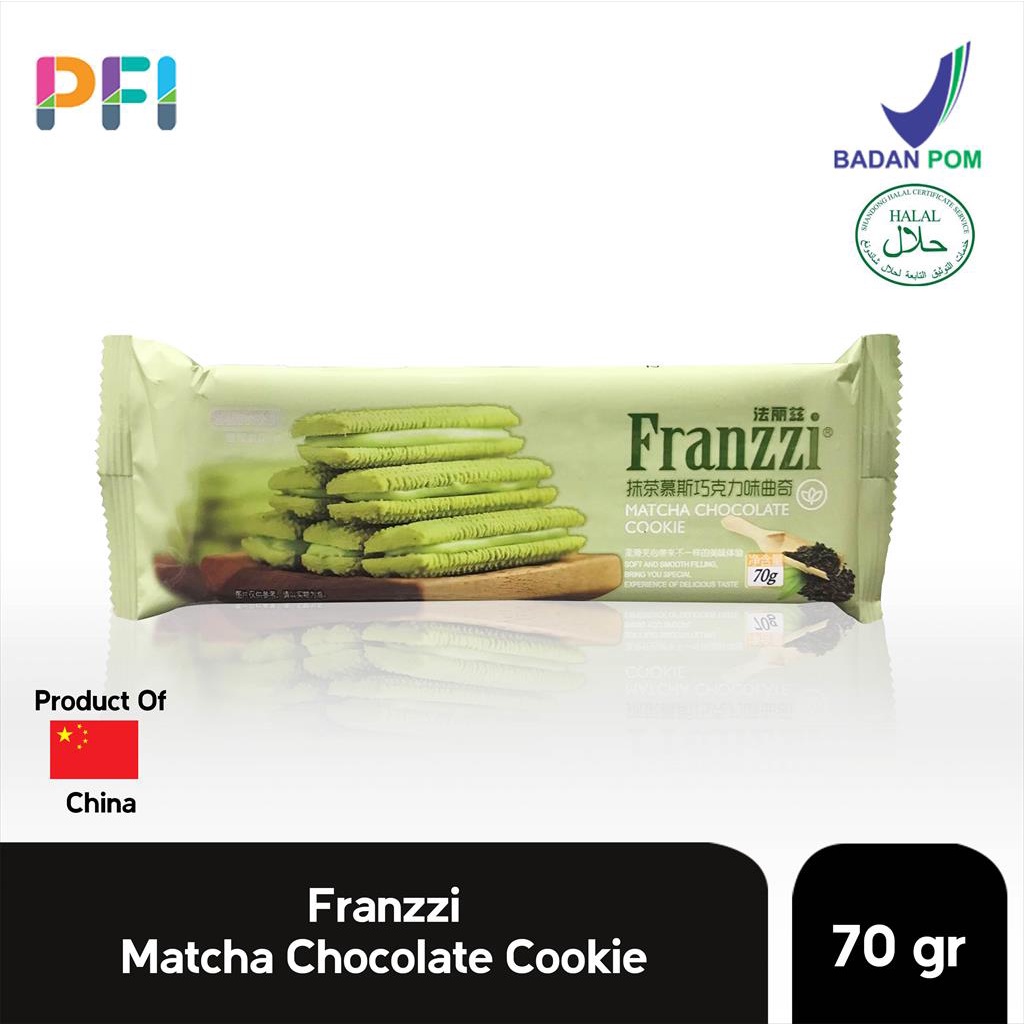 

Franzzi Matcha Chocolate Cookie 70gr