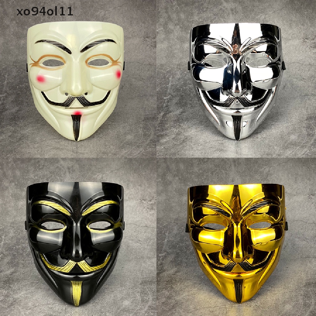 Xo Vendetta Topeng Hacker Anonymous Hadiah Pesta Natal Untuk Anak Dewasa Tema Film OL