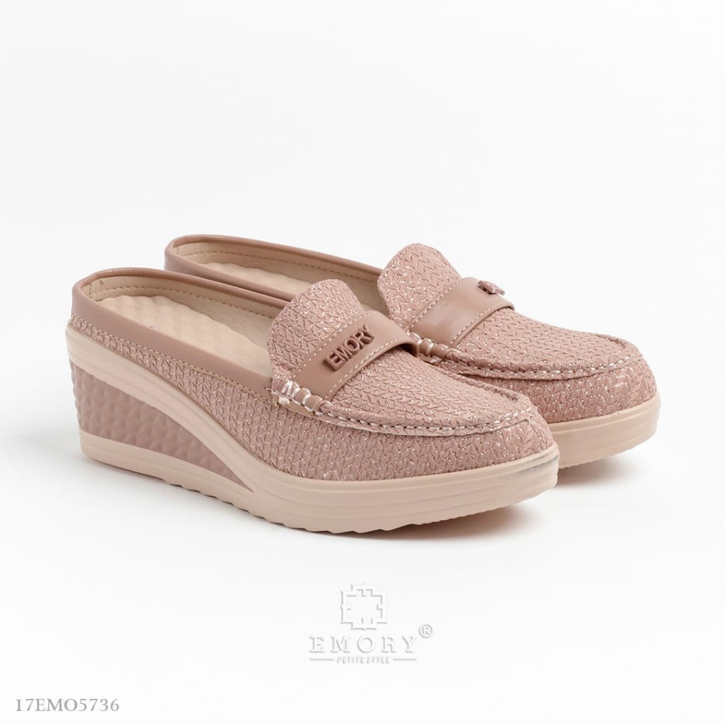 SV - EMORY Cardilla Sandal Bustong Wedges Wanita 17EMO5736