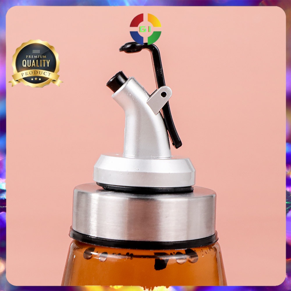 Botol Minyak Olive Oil 180 ml Silver