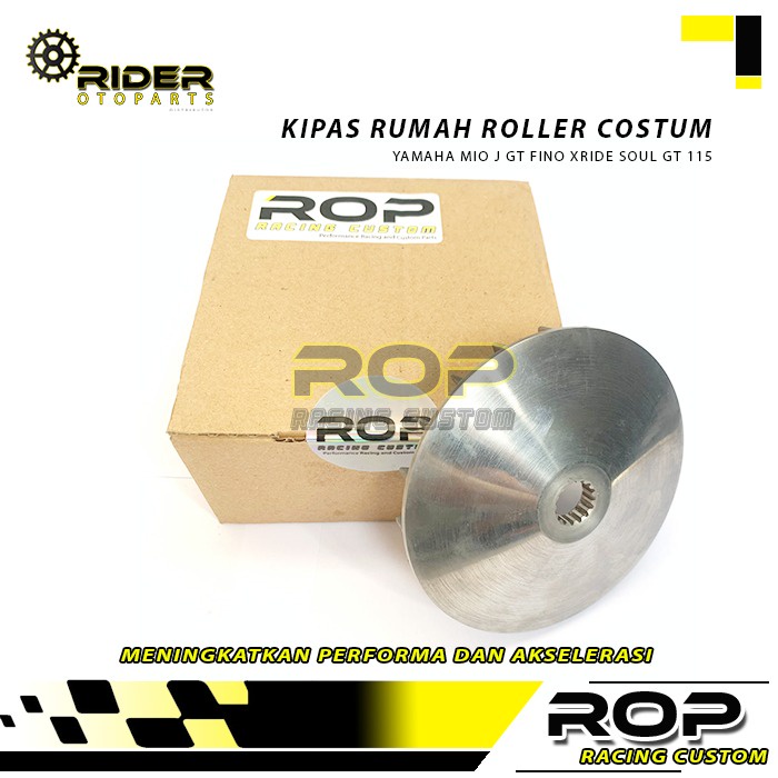 Upgrade CVT Racing Kipas  Pully Mio J Xride Soul GT Fino Fi Bubut Derajat