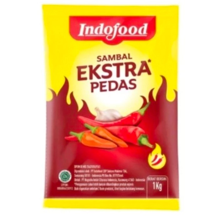 

indofood sambal 1 kg extra pedas expired lama