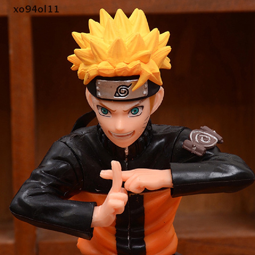 Xo Naruto Shippuden Uchiha Sasuke Uzumaki Naruto Anime Model Action Model Figur Mainan OL