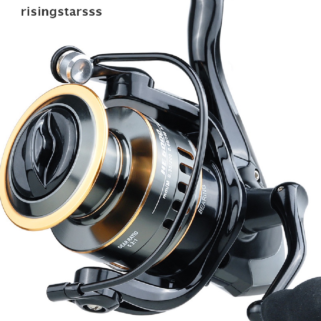 Rsid Span-new Reel Pancing HE1000-7000 Max Drag 10kg High Speed Metal Spool Spinning Reel Jelly