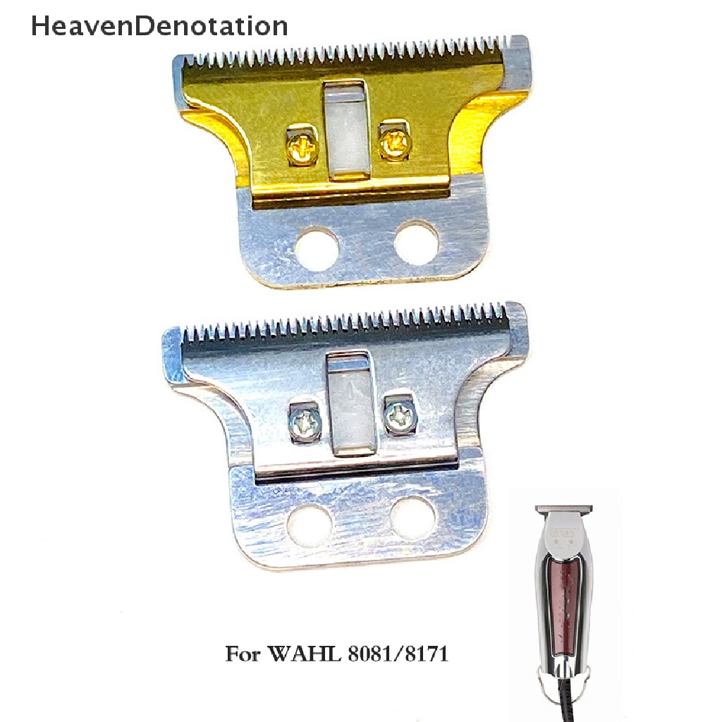 [HeavenDenotation] Profesional 2-lubang Double Wide Trimmer Replacement Blade8081/8171, Untuk Wahl 5bintang Lebar Detailer Barbershop Aksesoris HDV