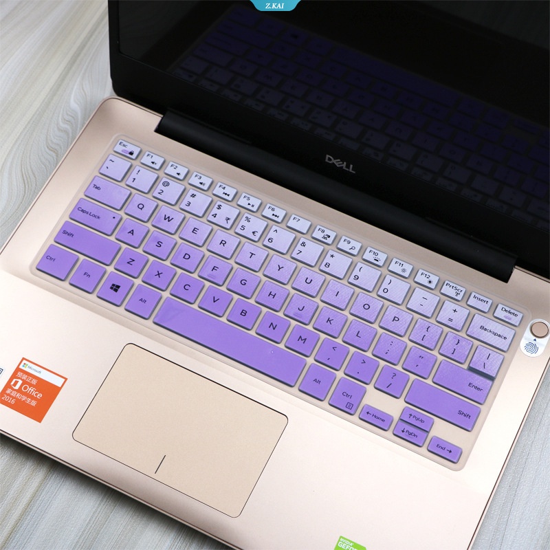 Silikon Keyboard Film Laptop Sleeve Untuk Dell Lintang349014Inch I5-8250U Tahan Air Full Coverage Film Pelindung [ZK]