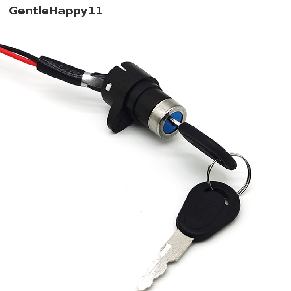 Gentlehappy ATV Kunci Kontak Saklar Universal 2kabel Kunci Kontak Start Switch Lock Key  Id