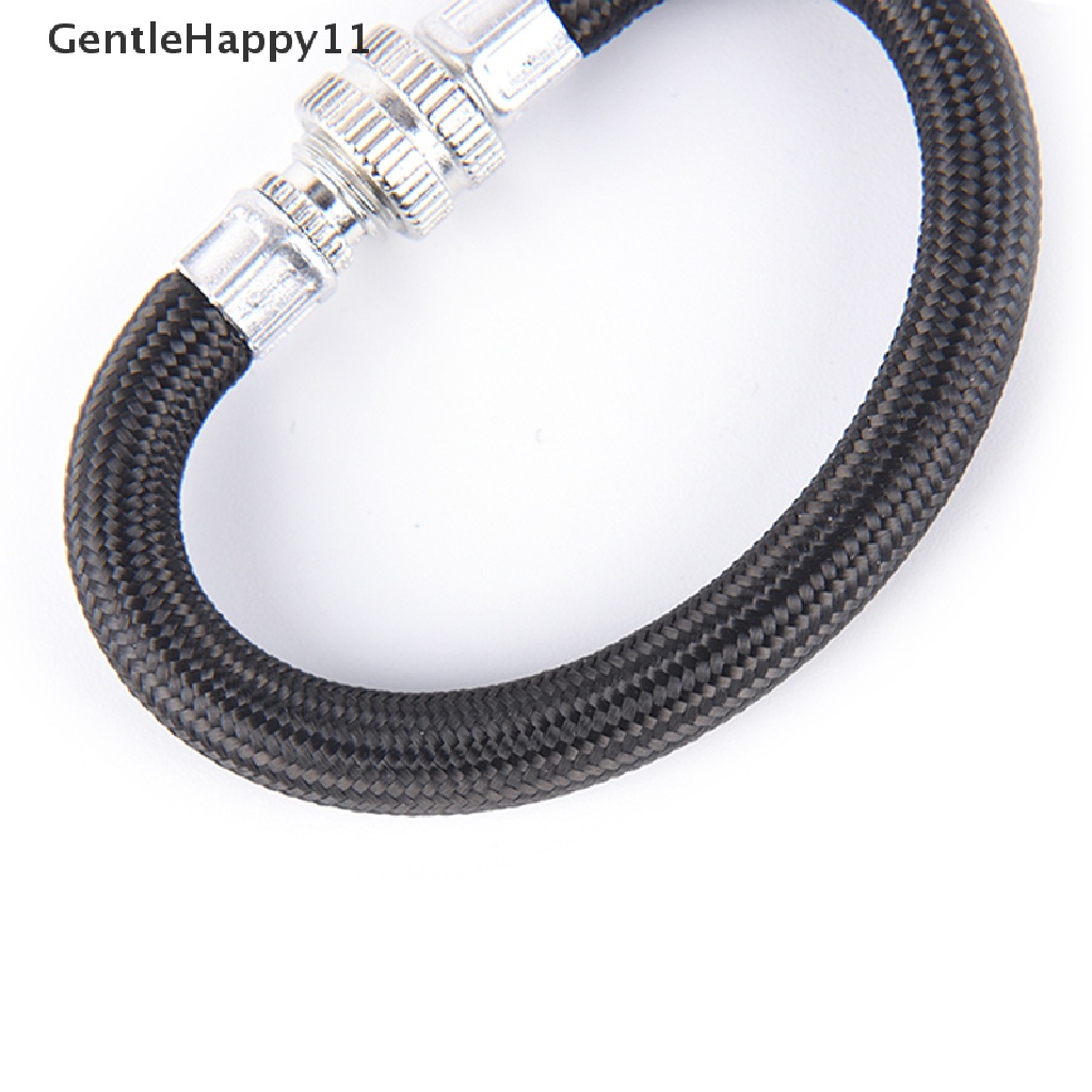 Gentlehappy 2PCS Selang Ekstensi Pompa Sepeda Inflator Tabung Pipa Cord 150psi schrader Valve id