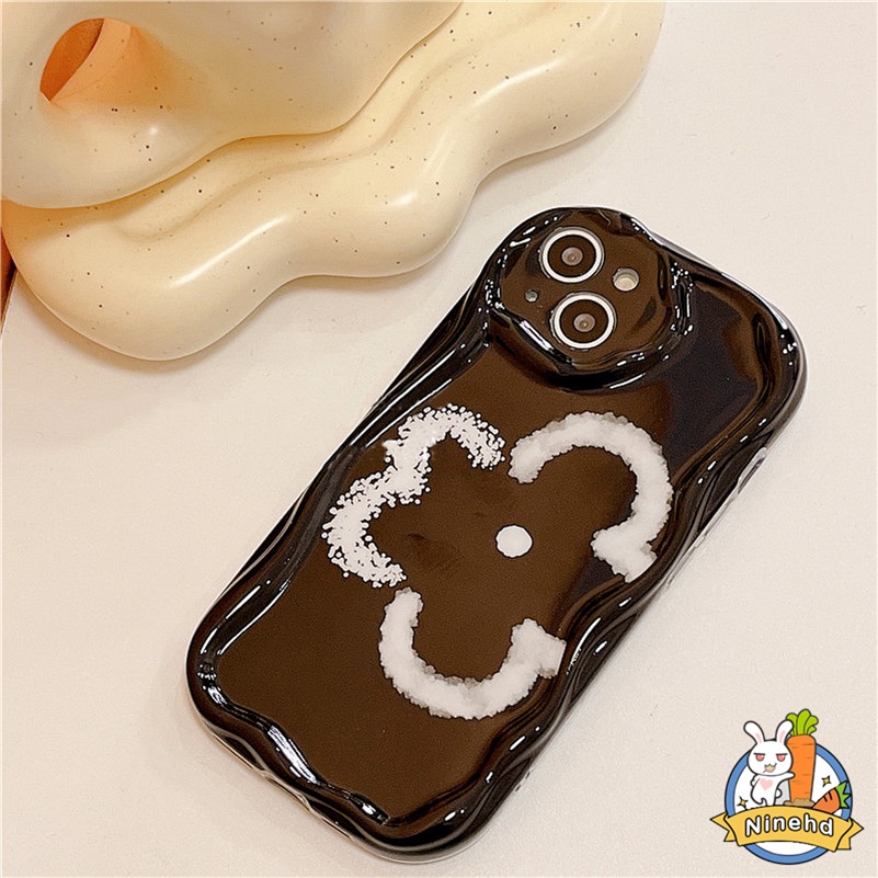 IPHONE Casing Kompatibel Untuk Iphone14 13 12 11 Pro Max X Xr Xs Max8 7 6 6s Plus SE 2020 Ins Retro Flowers Phone Case Kreatif Silikon Soft Cover Full Lensa Anti Jatuh Cover Pelindung