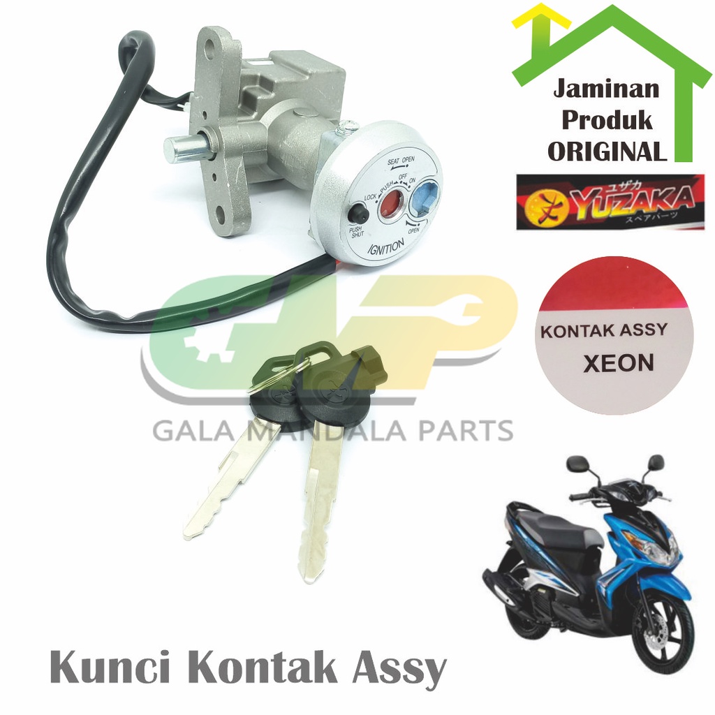 Yuzaka Kunci Kontak Xeon X-ride Lama Contact Key Motor Komplit Assy