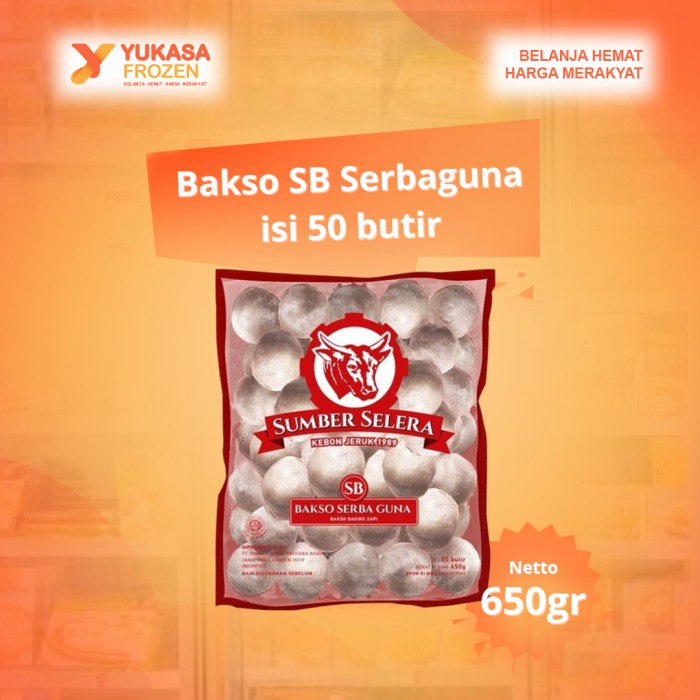 

Bakso Sapi Sumber Selera Serbaguna 650gr 50biji
