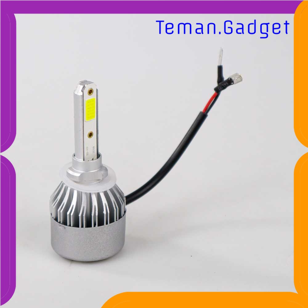 TD - OTO TaffLED Lampu Depan Mobil LED COB Headlamp 8000LM Cool White 2 PCS - S2