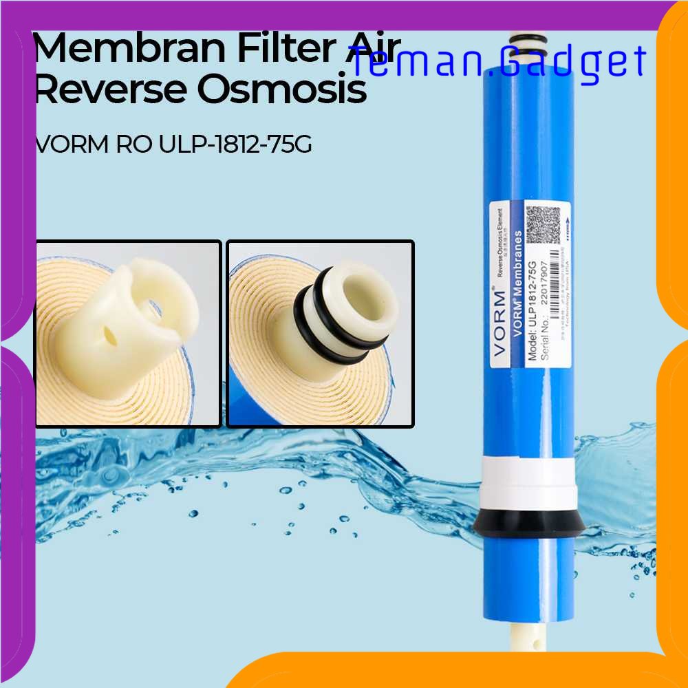TG - DPR VORM RO Membran for 5 Stage Water Filter System - ULP-1812-75G