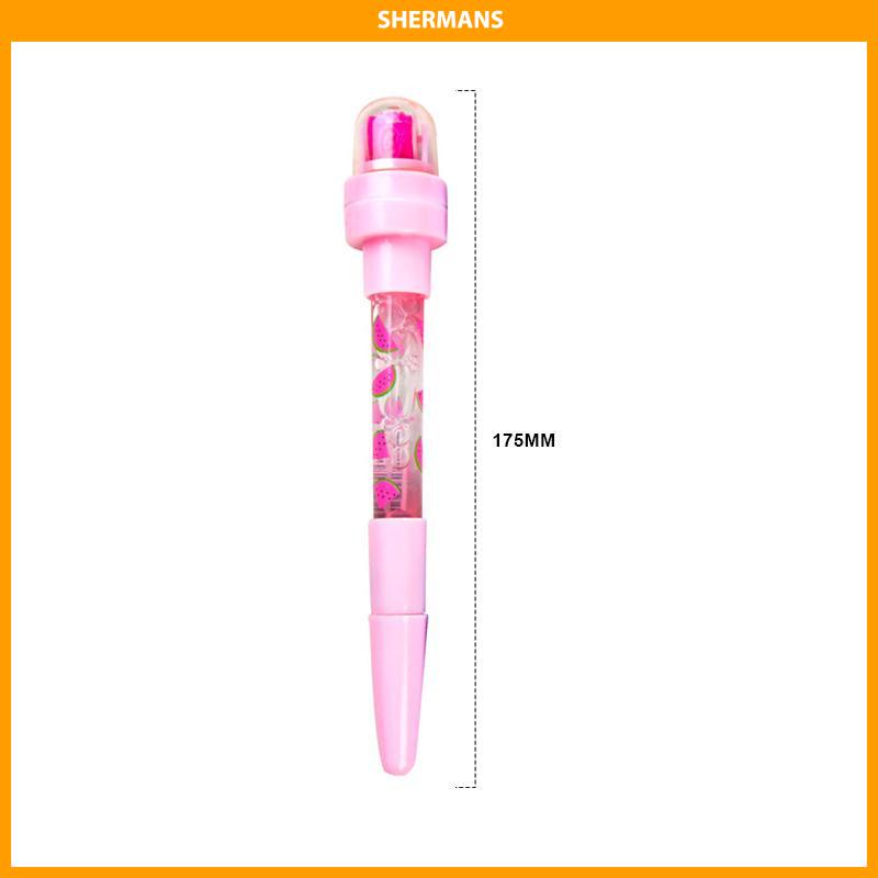 

[Ready Stock❤️]Pena Gelembung Multi-fungsi 5-in-1 Segel Rol Cahaya Segel Anak-Anak Pena Bolpoin Kreatif Ajaib sherman