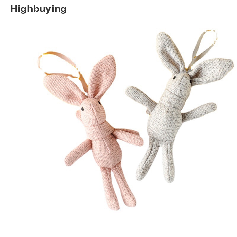 Hbid Boneka Kelinci Berharap Linen Baru Berkaki Panjang Rabbit Bag Bouquet Pendant Diy Glory