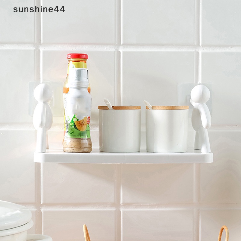 Sunshine Rumah Tangga Sederhana Bebas Pukulan Hiasan Dinding -Rak Penyimpanan Pagar Pembatas Berbentuk ID