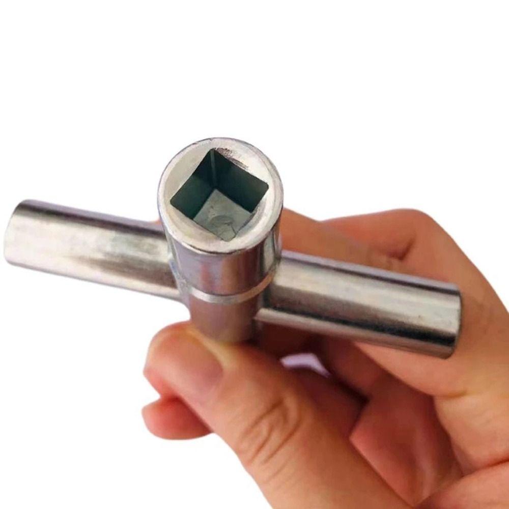 POPULAR Populer Square Wrench Steel Faucet Alat Perbaikan Multifungsi