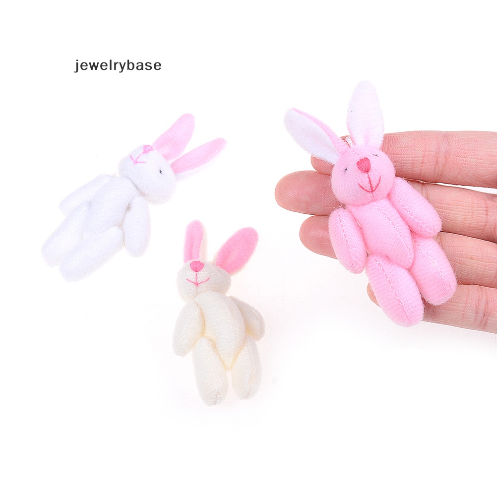 [jewelrybase] Mini 6 cm Kelinci Lucu Boneka Boneka Mainan Bayi Untuk Anak-Anak candy box Hadiah Mainan Butik