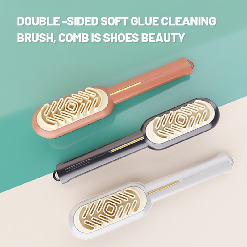 Sikat Pembersih Sepatu/Pembersih Kulit Karet Putih/Super Clean Suede Kulit Domba Matte Shoes Sneakers Care Cleaning Scrubber Brushes