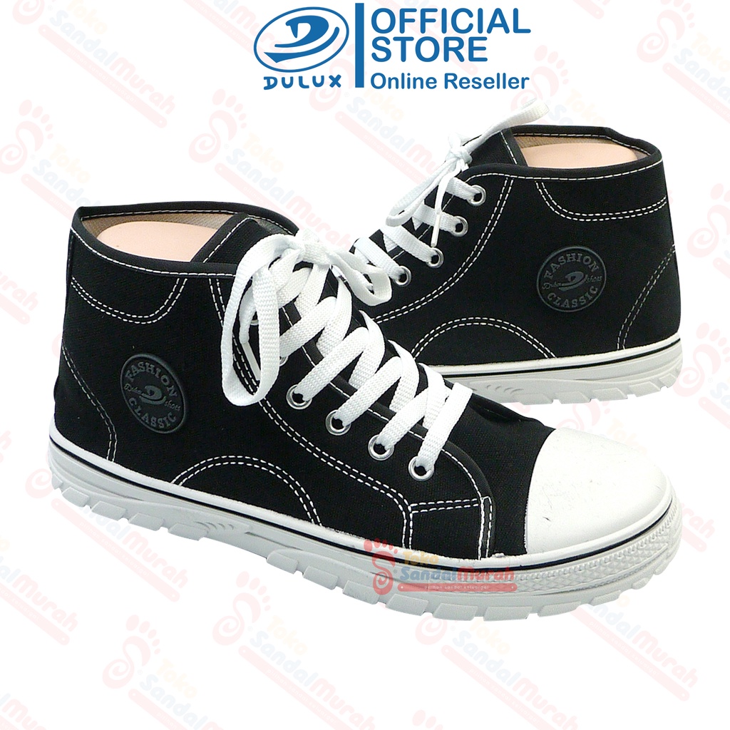 Toko Sendal Murah - Sepatu Sekolah SD SMP SMA Uk 32 - 43 / Sepatu Pria Perempuan Tinggi Casual Tali Kanvas / Shoes Model All Star / Sepatu Hangout Trendy [Toko Sendal Murah BX 8061]