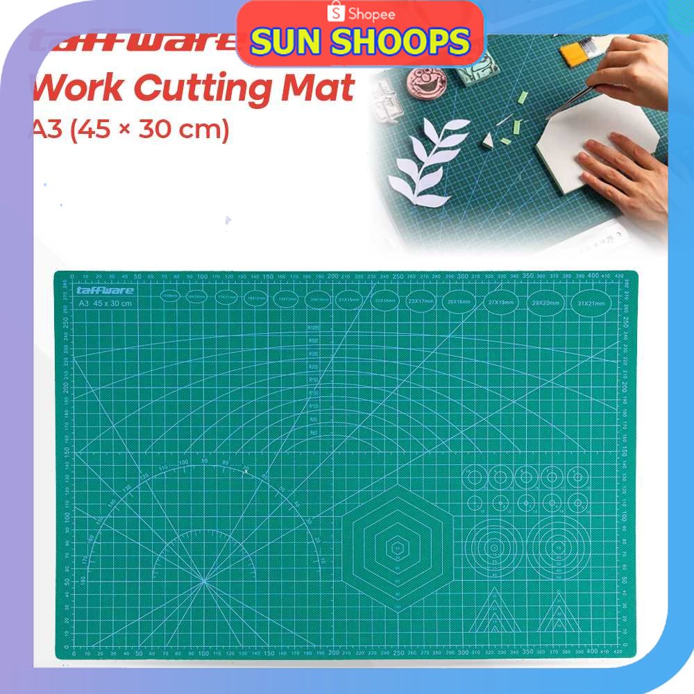 

SUN SHOOPS - Taffware Work Cutting Mat Pad A3 45 x 30cm