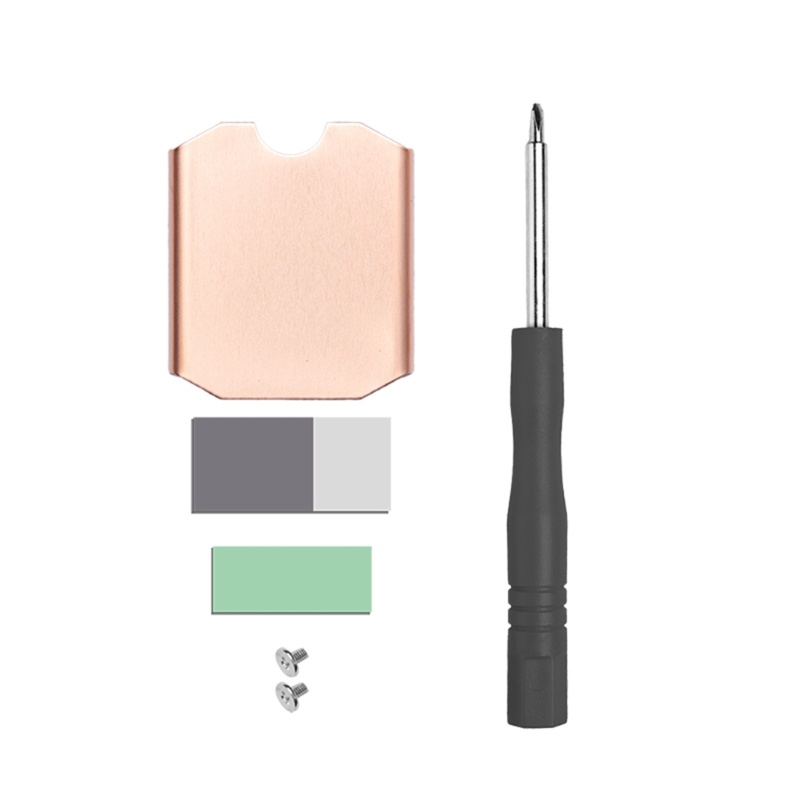 Gro Copper Shim Thermal Pads Untuk Steam-Deck 2230 SN740 Heatsink Pendingin Copper Sheet Konduktivitas Termal Wafer Cooler P