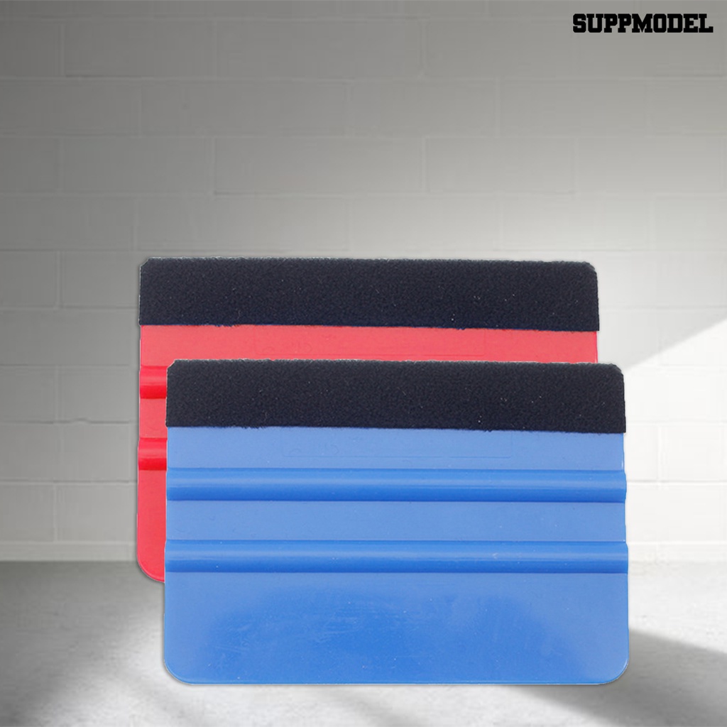 [SM Auto] Alat Squeegee Scraper Pembersih PP Ujung Felt Portabel Untuk Mobil Otomatis