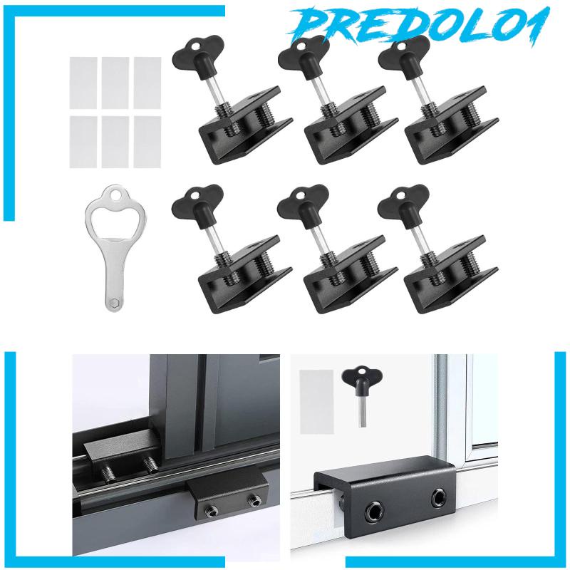 [Predolo1] Kunci Jendela Untuk Pintu Pets Child with Key Mudah Dipasang Window Safety Lock