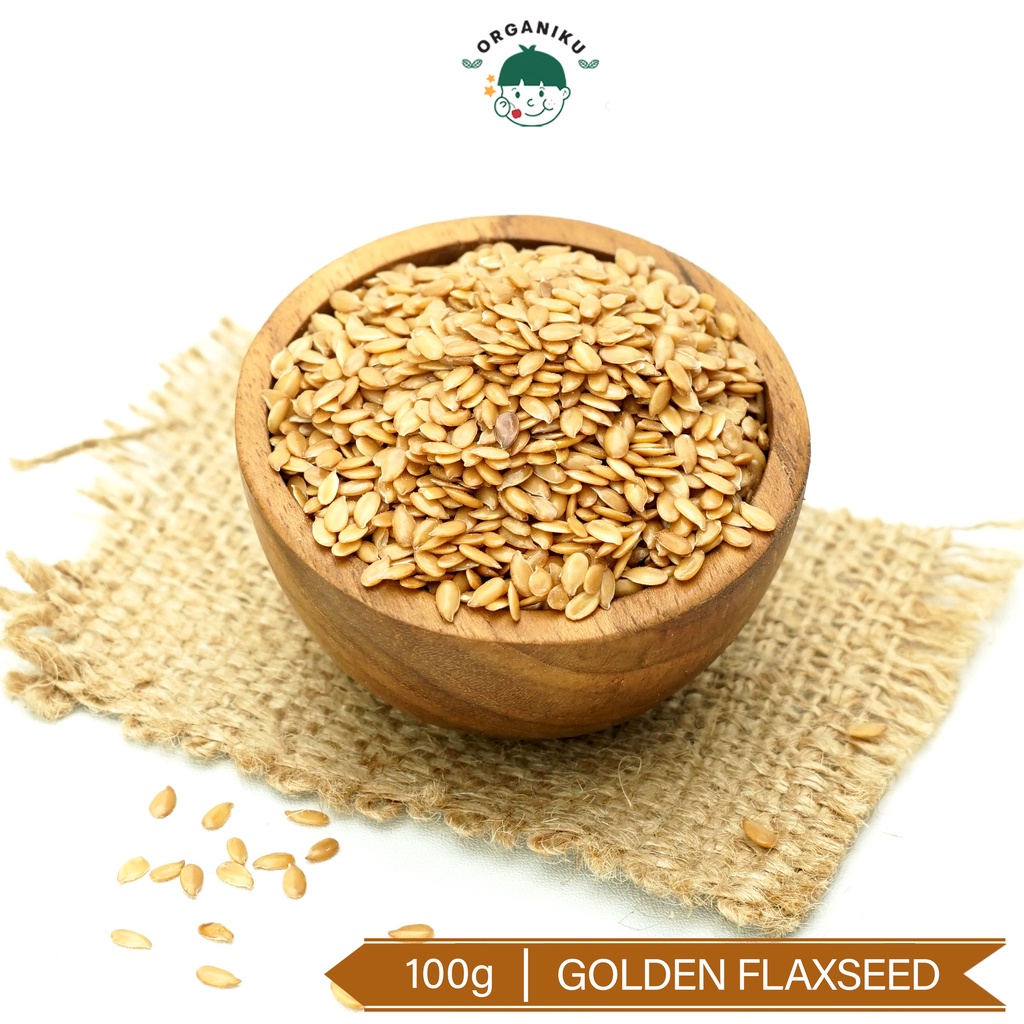 

Organic Golden Flax Seed 100g / Biji Rami Organik 100g (CitraFood)