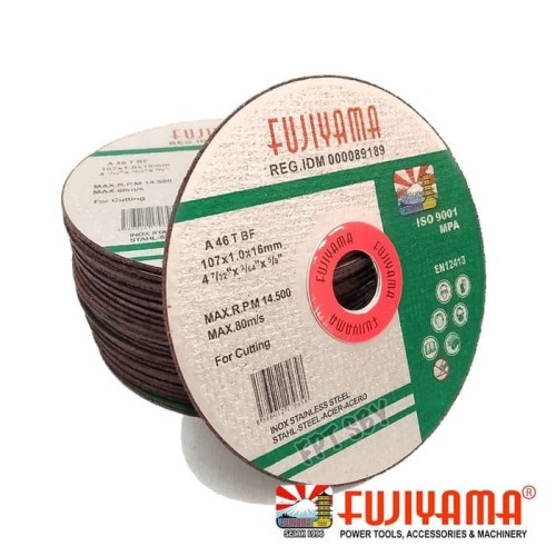 HARGA TURUN ( 50 PCS ) fujiyama Cutting 2KG - Batu Potong wd 4 x 1.2 Mata Gerinda TERMURAH