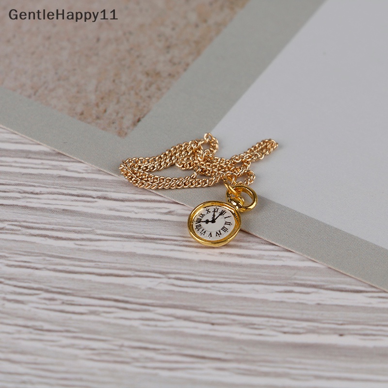 Gentlehappy 1Pc Jam Saku Kalung Mini Untuk Aksesoris Jam Tangan Boneka Figure Militer1Per6 id