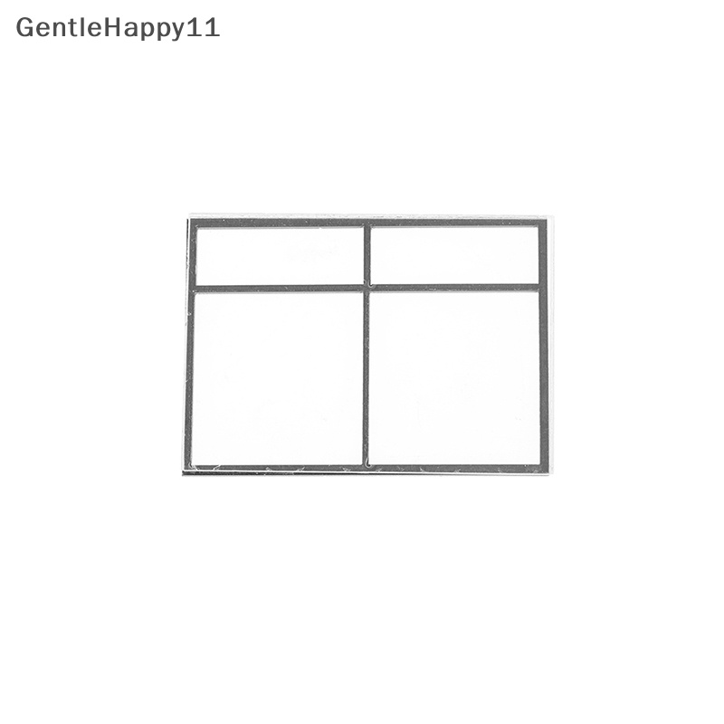 Gentlehappy 1: 12rumah Boneka Miniatur Jendela Model Aksesoris Furniture Rumah Boneka id