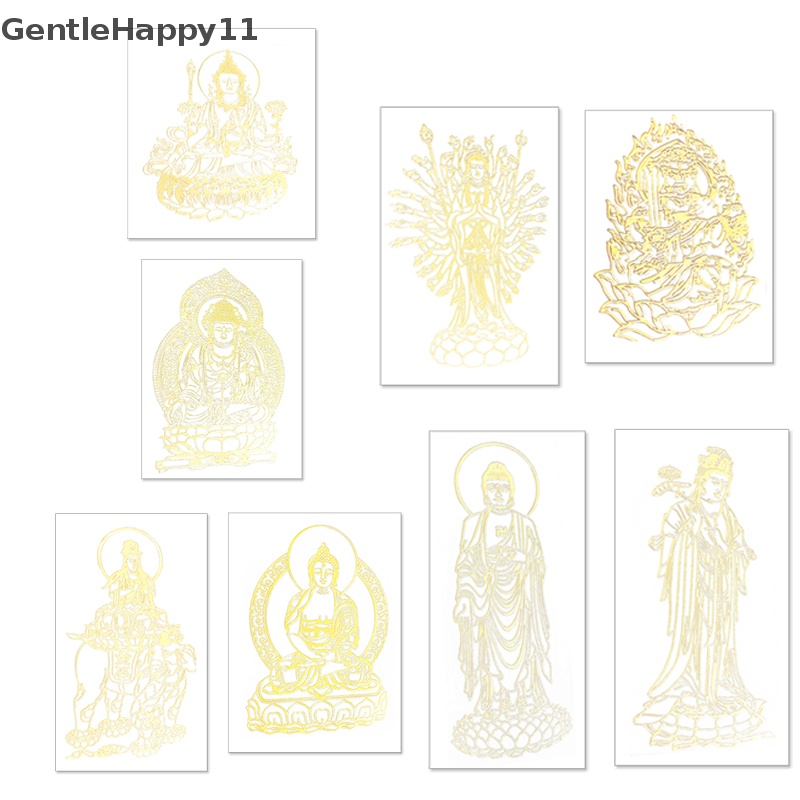 Gentlehappy Buddhist Budha Stiker Handphone Stiker Casing Ponsel id