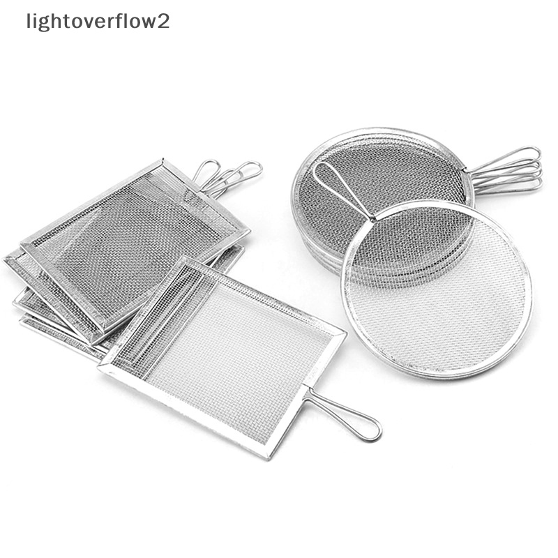 [lightoverflow2] Art Ceramic Glaze Sieve Stainless Steel Mud Mesh Strainer Alat Tembikar [ID]