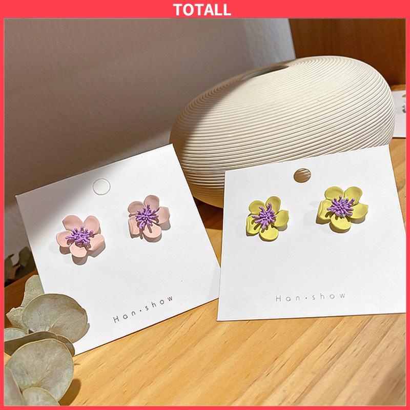 COD Anting stud bunga daisy korea-Totall