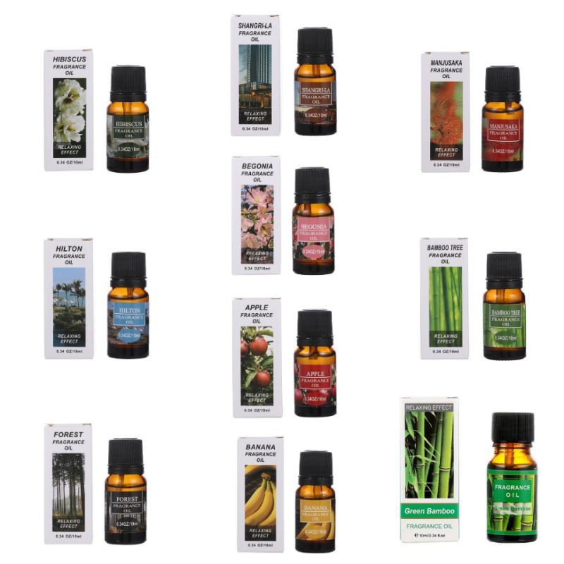 Esential Oil Pewangi Fragrance Oil Pengharum Ruangan 10ml Pure FRAGRANCE oil Aromatherapy air Pengharum Ruangan Aroma Ruang